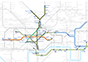 map of 4G/5G coverage in Tube - August 2024