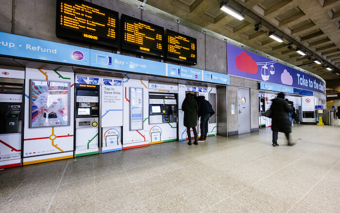 Google sponsorship of Oyster card readers