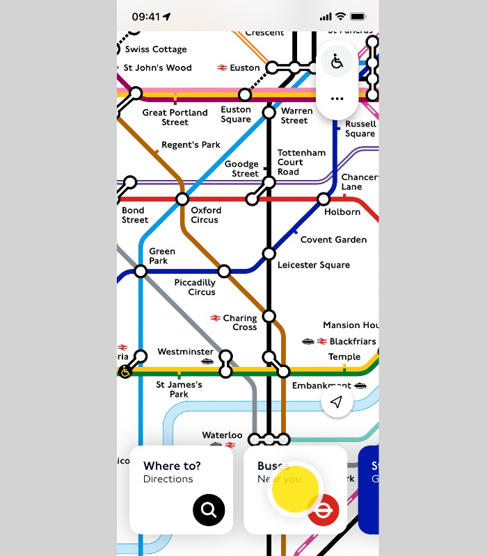 tfl go - bus option